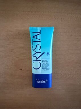Vacation Crystal SPF 50 Invisible Face Gel - Blue